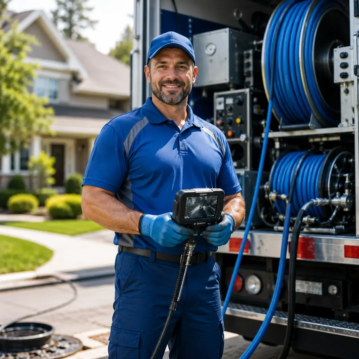 Local outdoor drain cleaning specialists in Union City, OK
